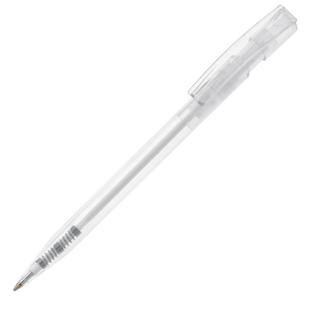 Kugelschreiber Nash Transparent - Transparent / Weiss