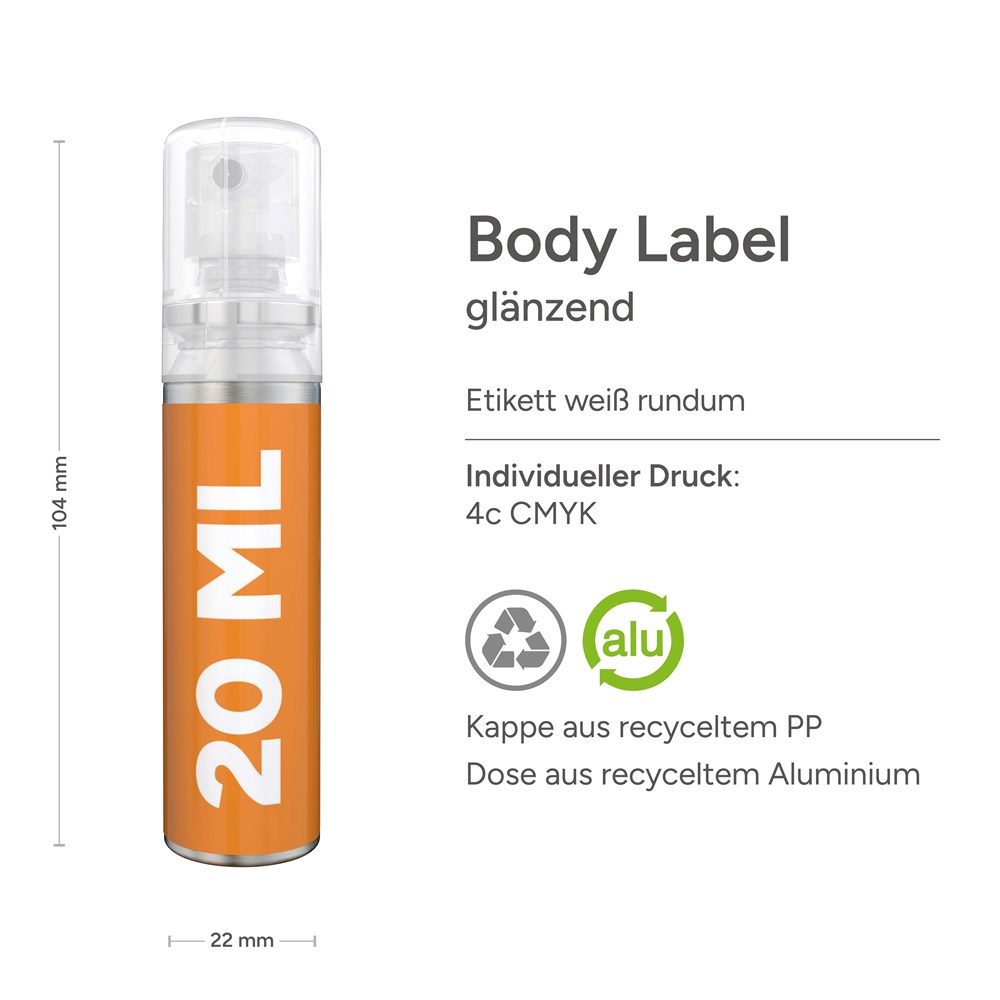 Anti-Juckreiz Spray, 20 ml, Body Label