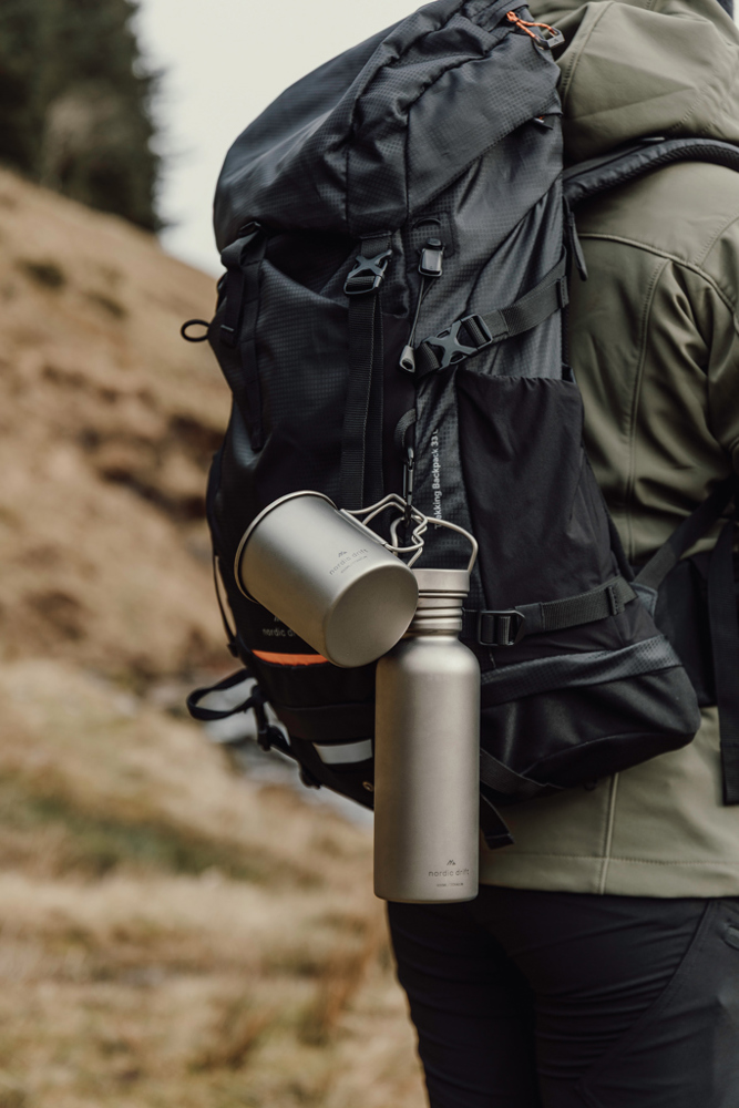 Nordic Drift Trail Ultraleichte Titan-Becher 450ml
