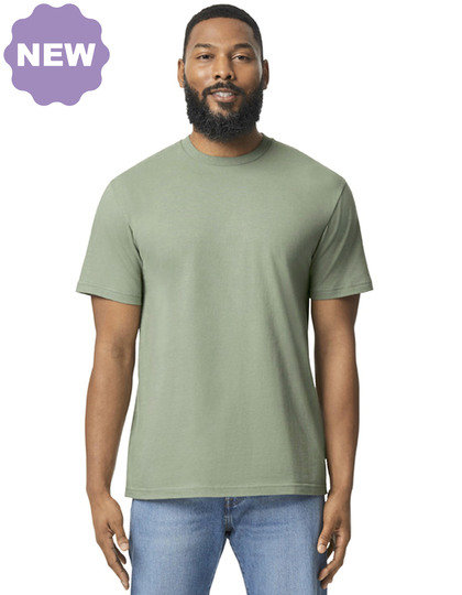 Gildan - Softstyle Midweight Adult No Label Enzyme Wash T-Shirt