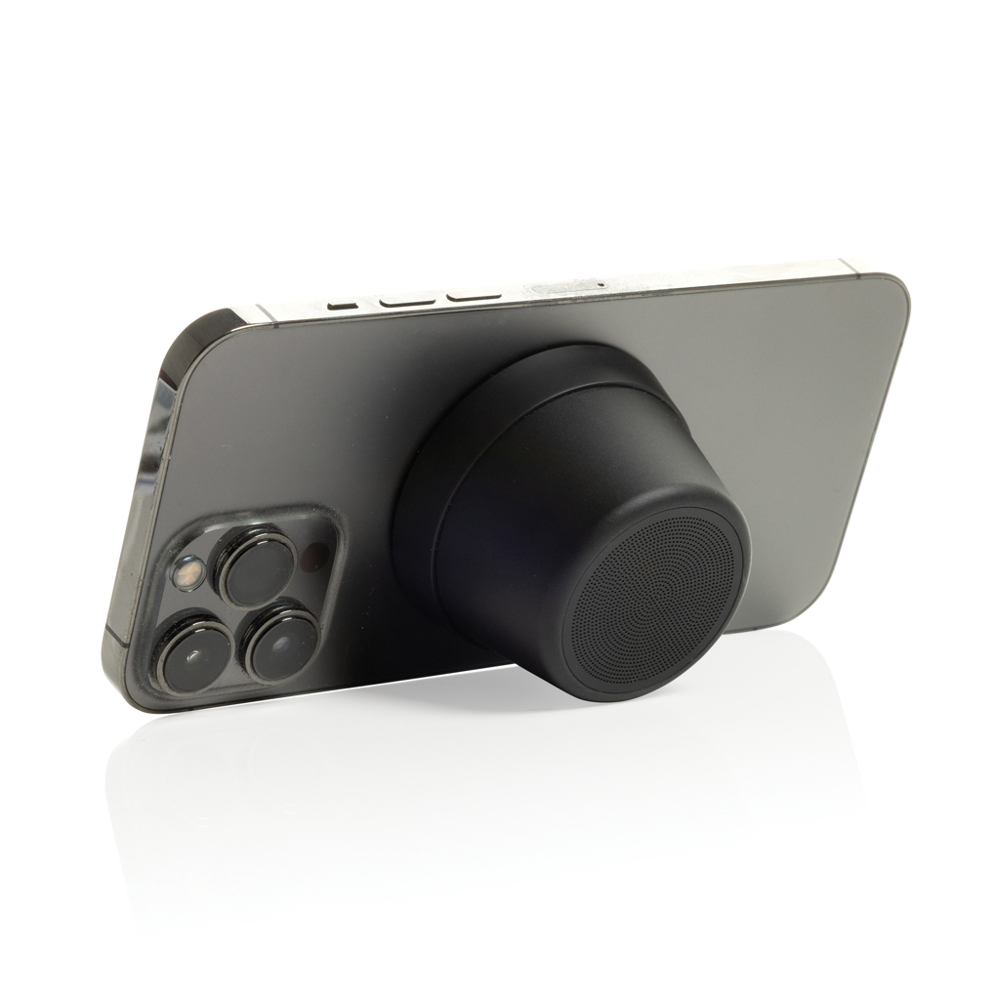 Nivio magnetischer 5W-Speaker aus RCS recyceltem Aluminium