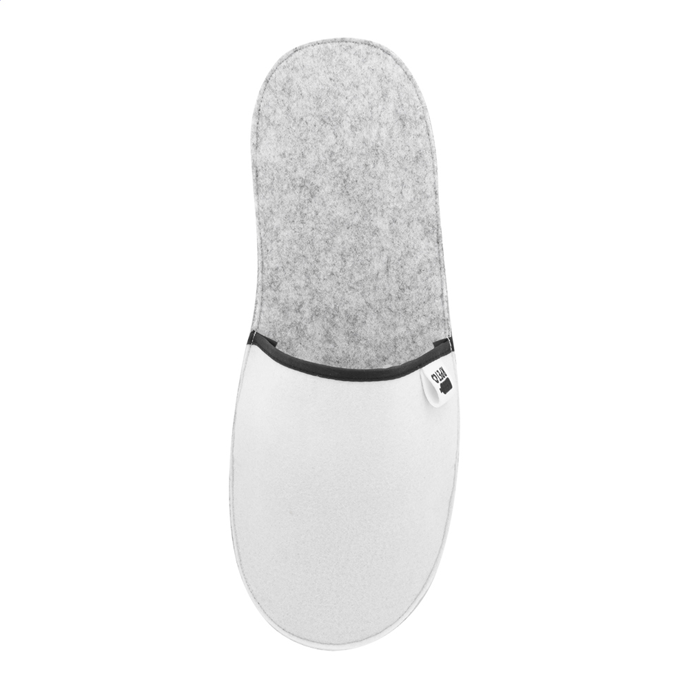 CreaFelt Slip - Individuelle RPET Hausschuhe