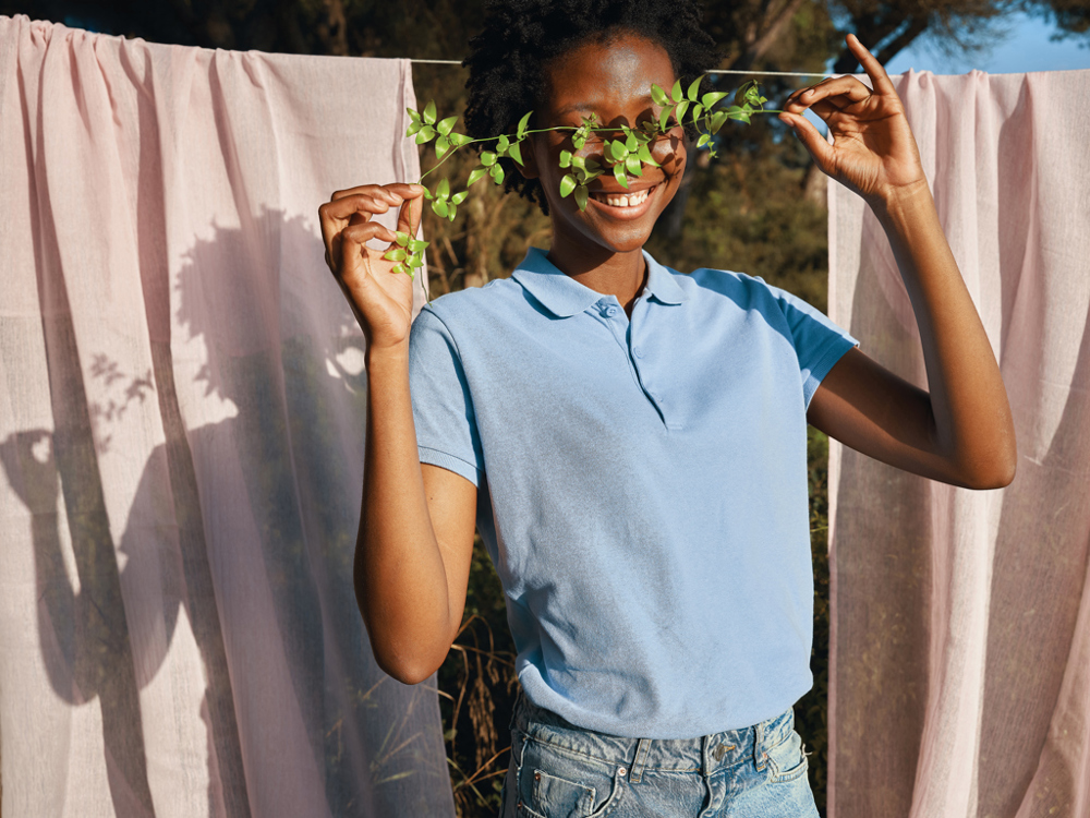 IQONIQ Yosemite Damen Piqué-Poloshirt aus rec. Baumwolle