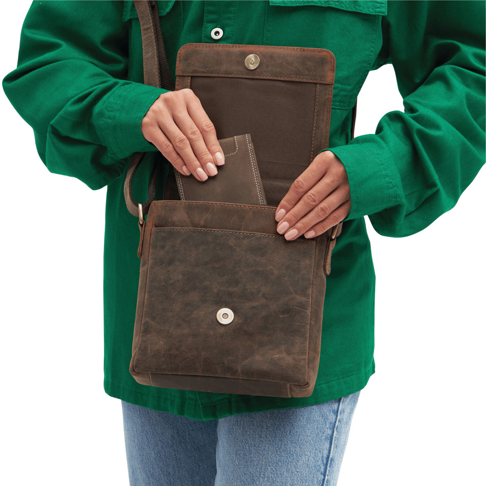 WILDERNESS - Echtleder-Tasche