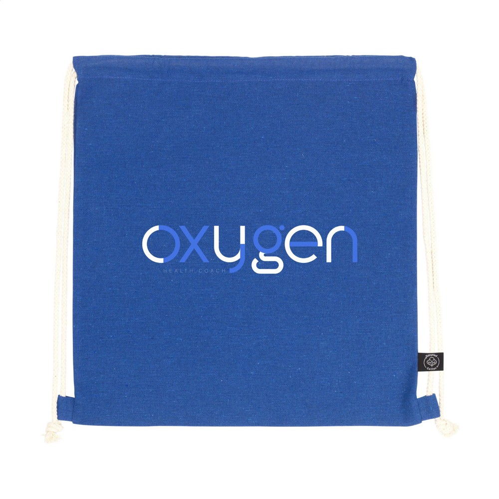 PromoColour GRS Recycled Cotton Backpack (150 g/m²)