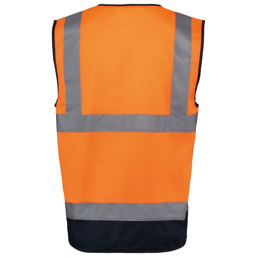 WK618 - Recycelte HI-VIS SICHERHEITSWESTE mit Reißverschluss