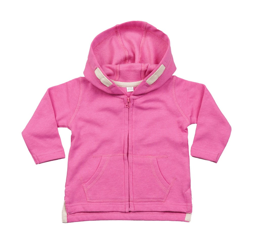 Baby Hoodie - Bubble Gum Pink