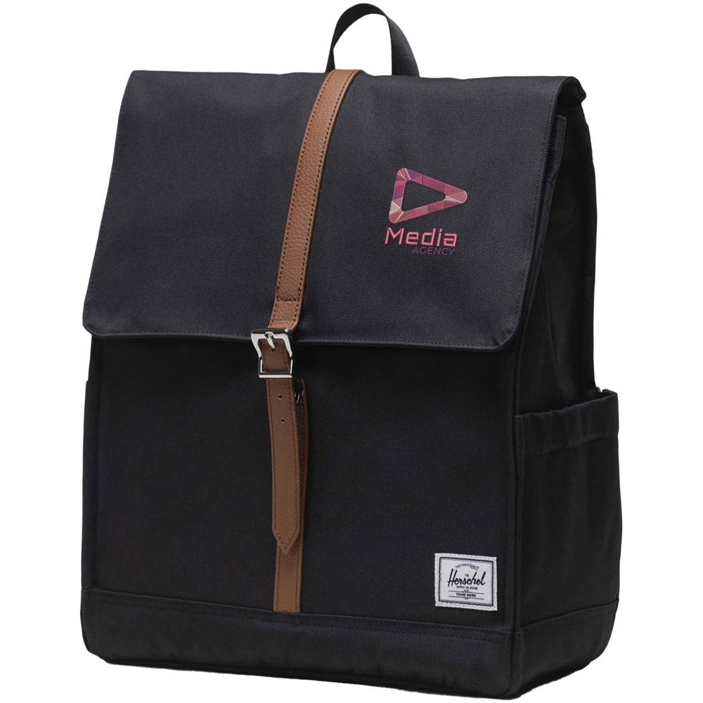 Herschel City Rucksack aus recyceltem Material 16 L