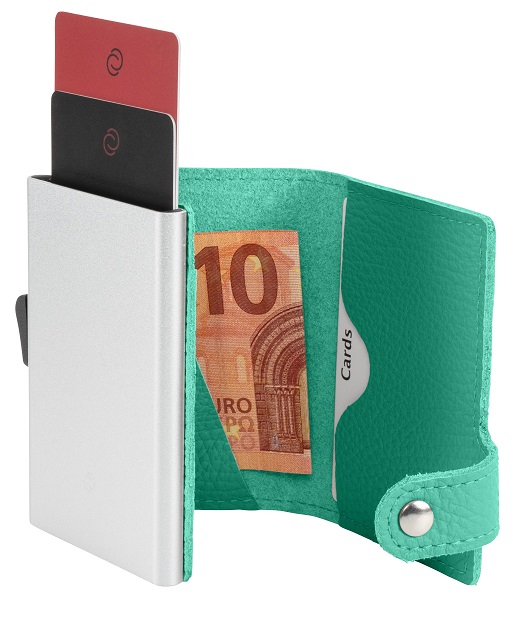 C-Secure RFID Börse - türkis