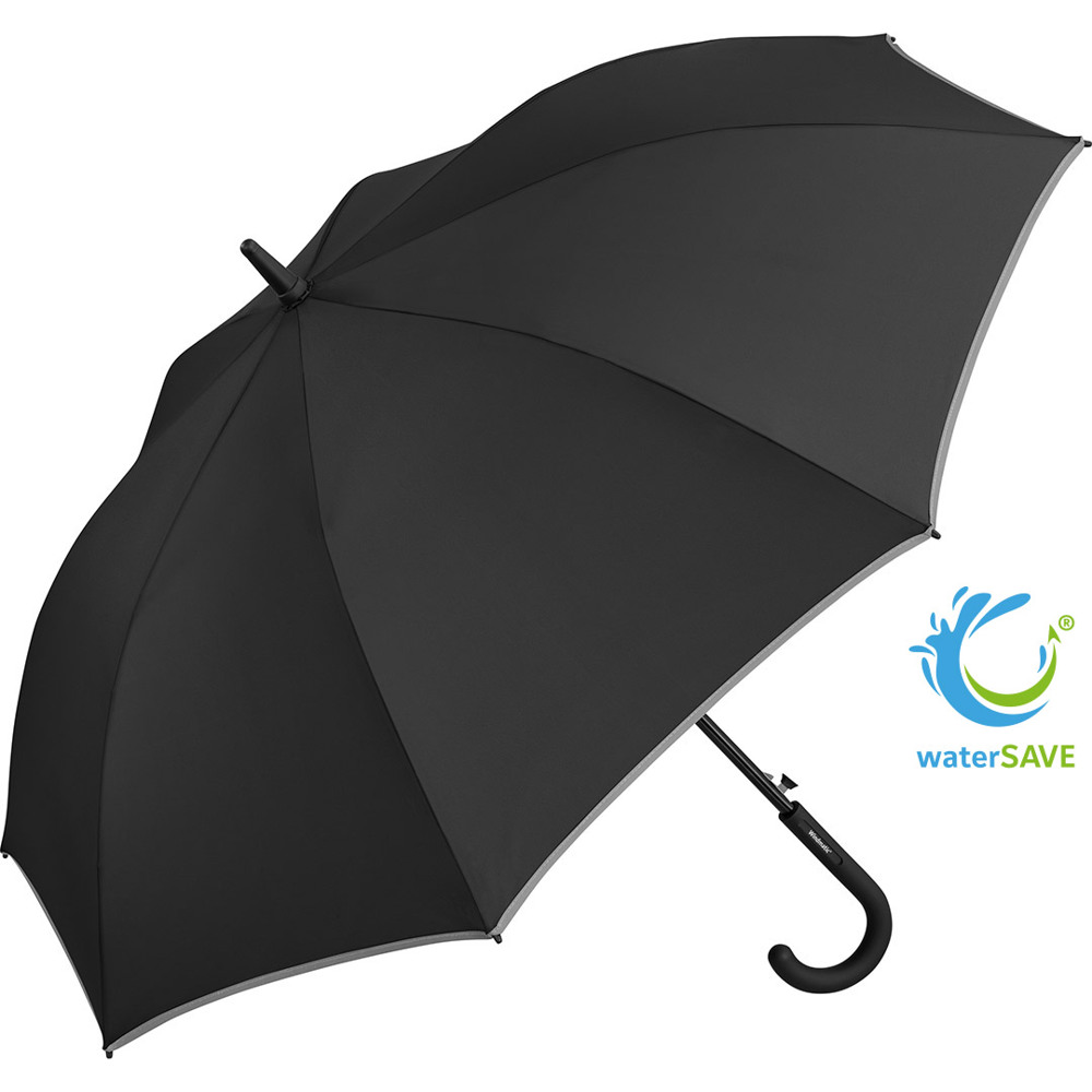 4375 AC-Midsize-Stockschirm FARE® Windmatic® - schwarz wS