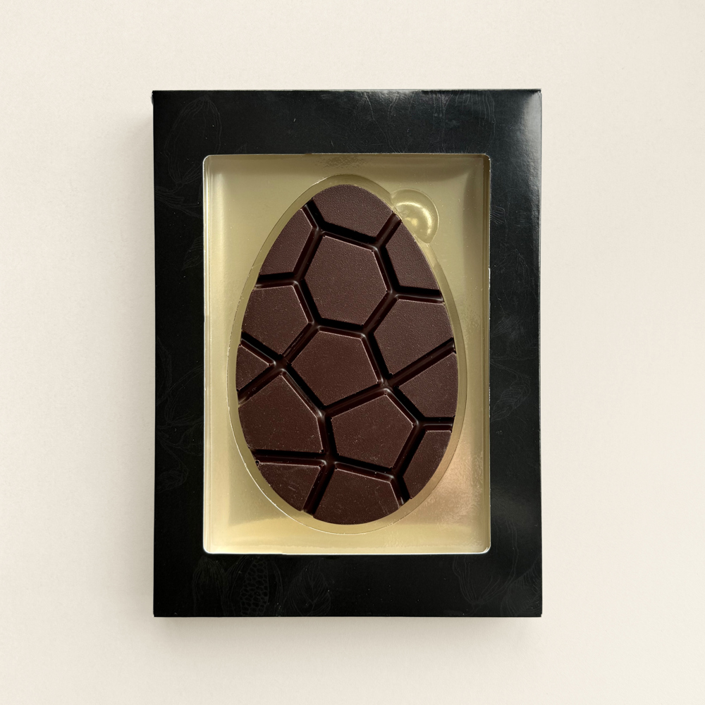 Schokoladen-Osterei | Zartbitter | Geschenkbox | 95g