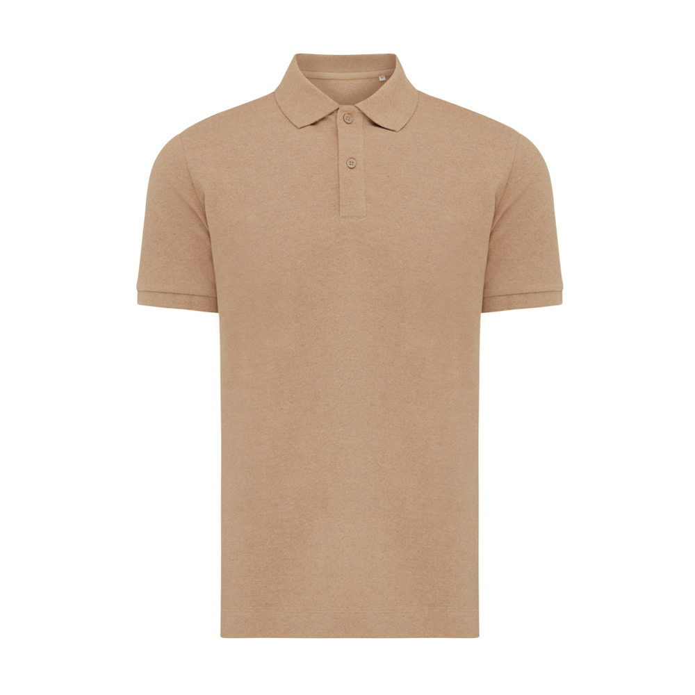 IQONIQ Yosemite Piqué-Poloshirt aus recycelter Baumwolle - heather brown (± PMS heather brown)