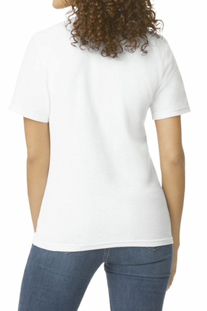 GI64800L - Softstyle Ladies' Double Piqué Polo Shirt