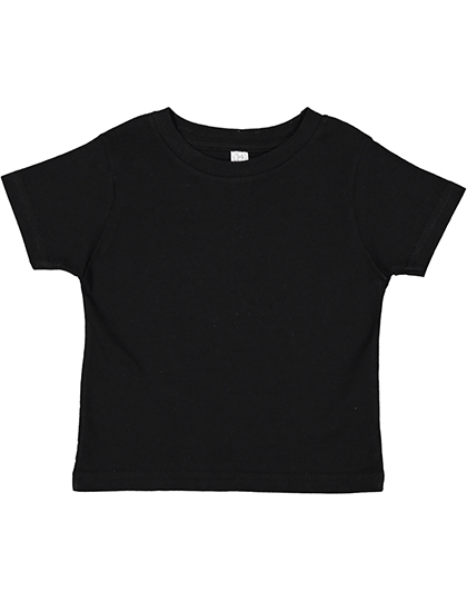 Rabbit Skins - Toddler Fine Jersey T-Shirt - Black