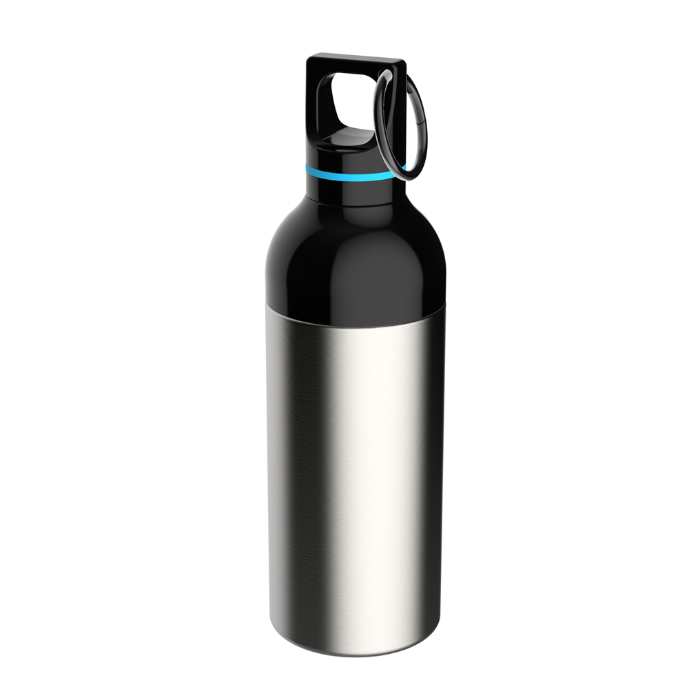 Trinkflasche RETUMBLER-DUIX STEEL - cyan, silber
