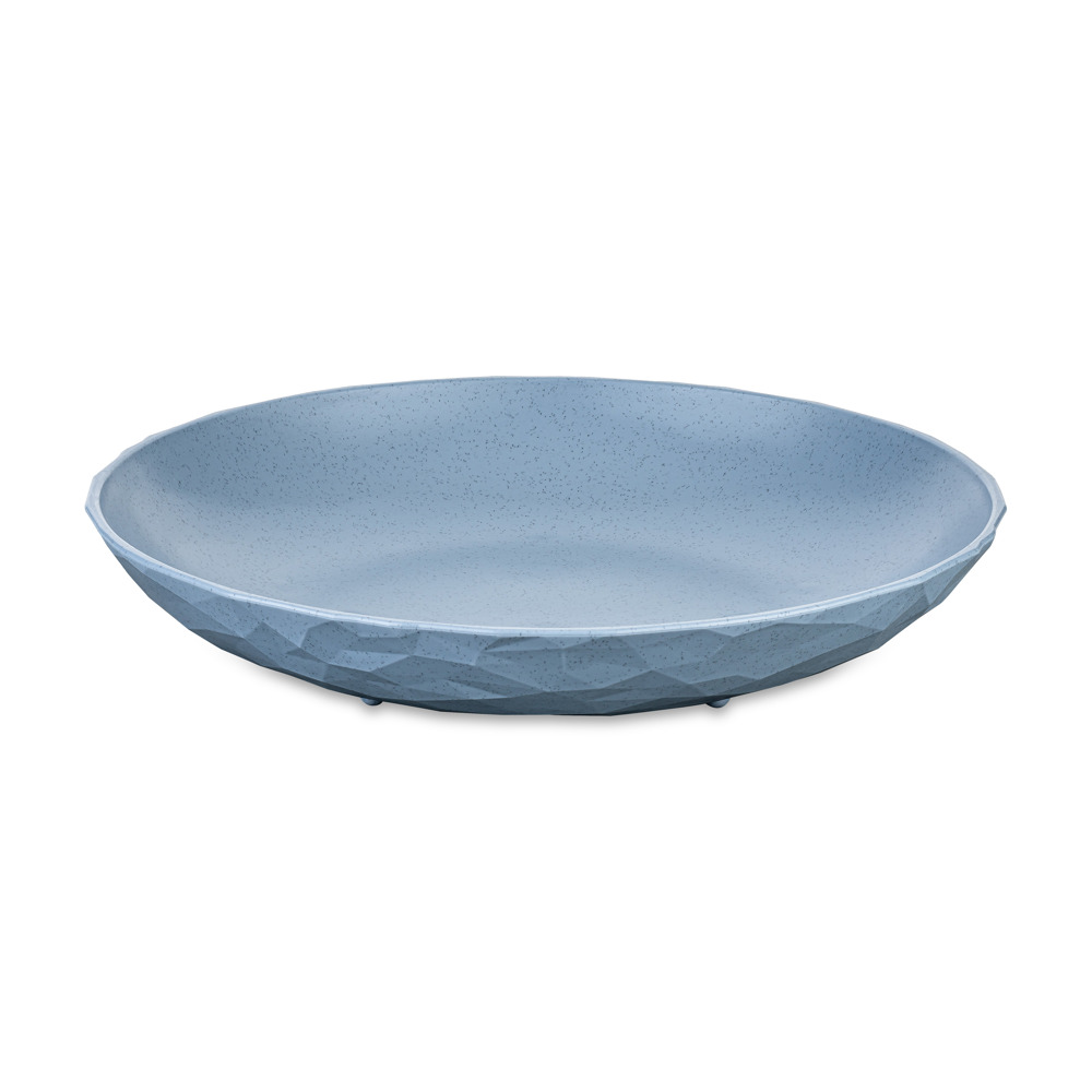 KOZIOL CLUB PLATE 220mm Tiefer Teller 220mm - nature flower blue