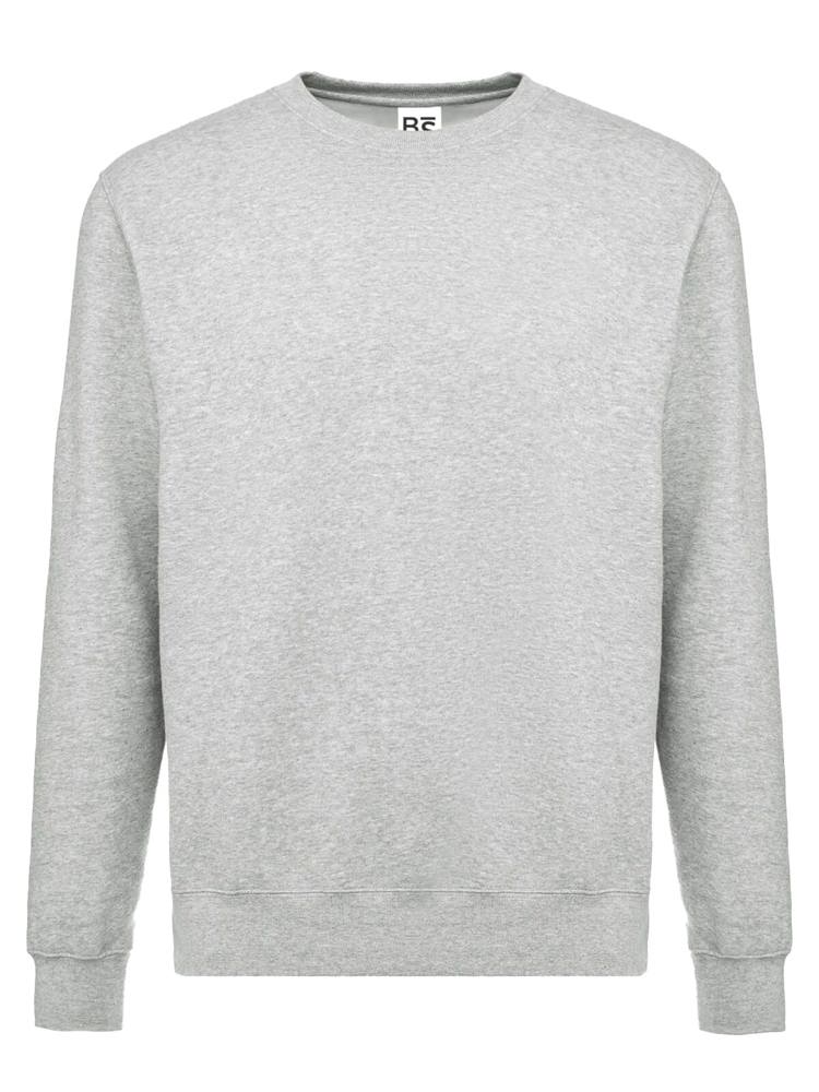 BS Atlas Pullover, 280 gr/m² - Grau-meliert (PMS Cool Grey 7C)
