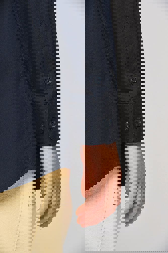 K521 - Kinder Popelin-Hemd Langarm