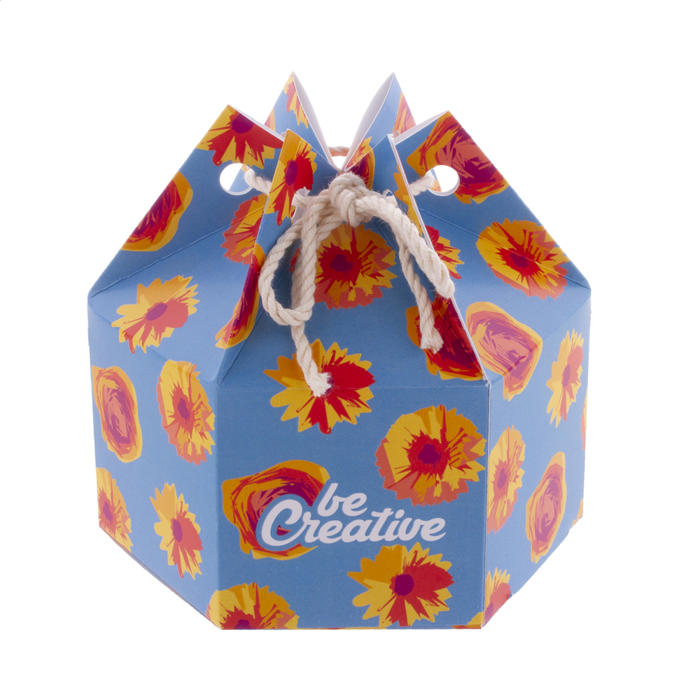 CreaBox HexaCord M - Sechseckige Geschenkbox