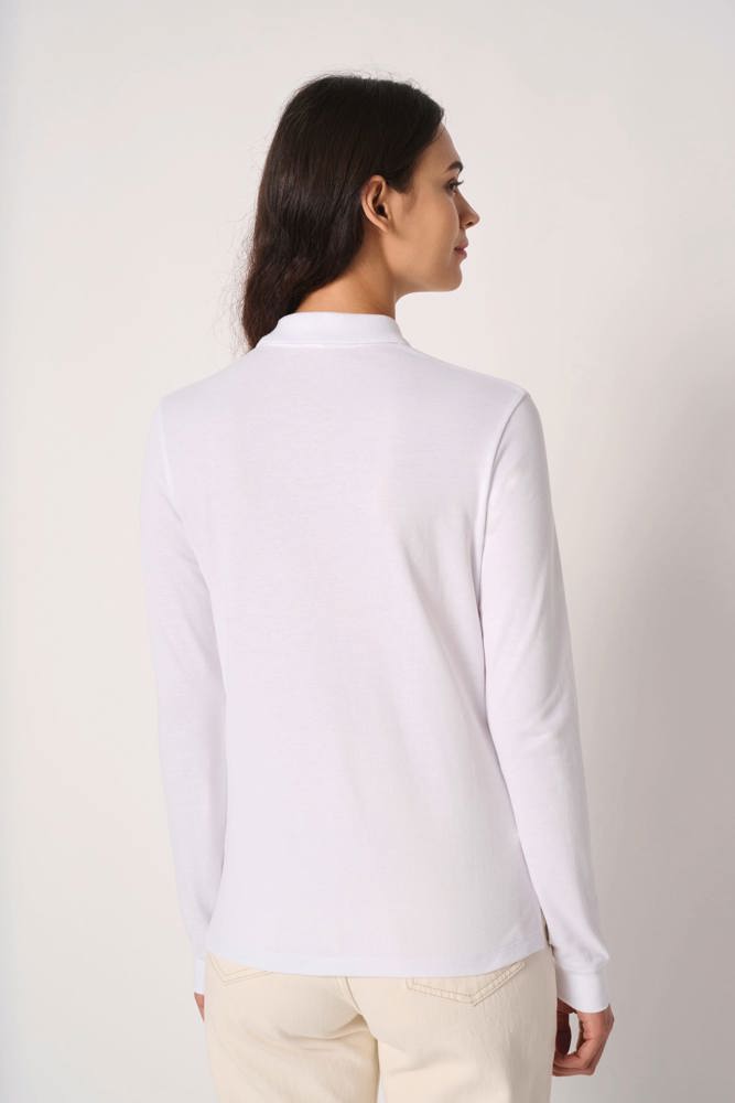 IB291C - LSL Damen Piqué-Poloshirt