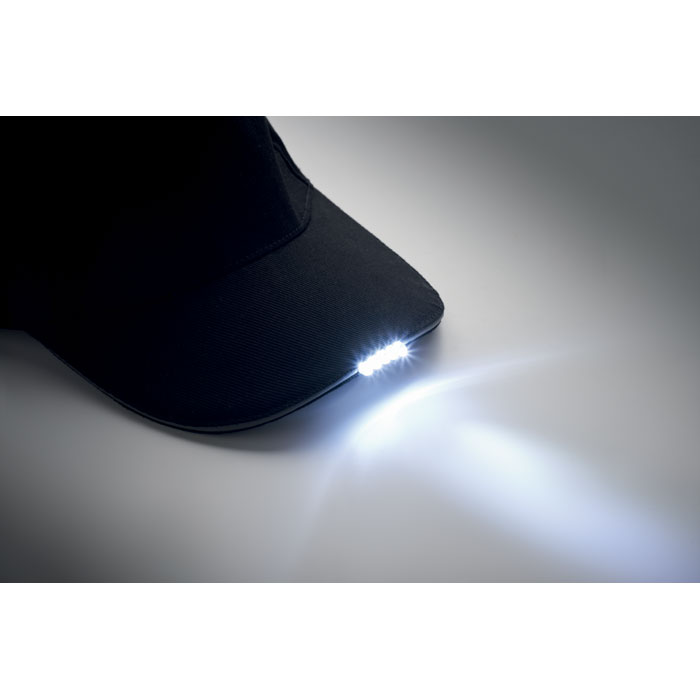 LUZCAP - Baseball Kappe mit LED 220g/m²