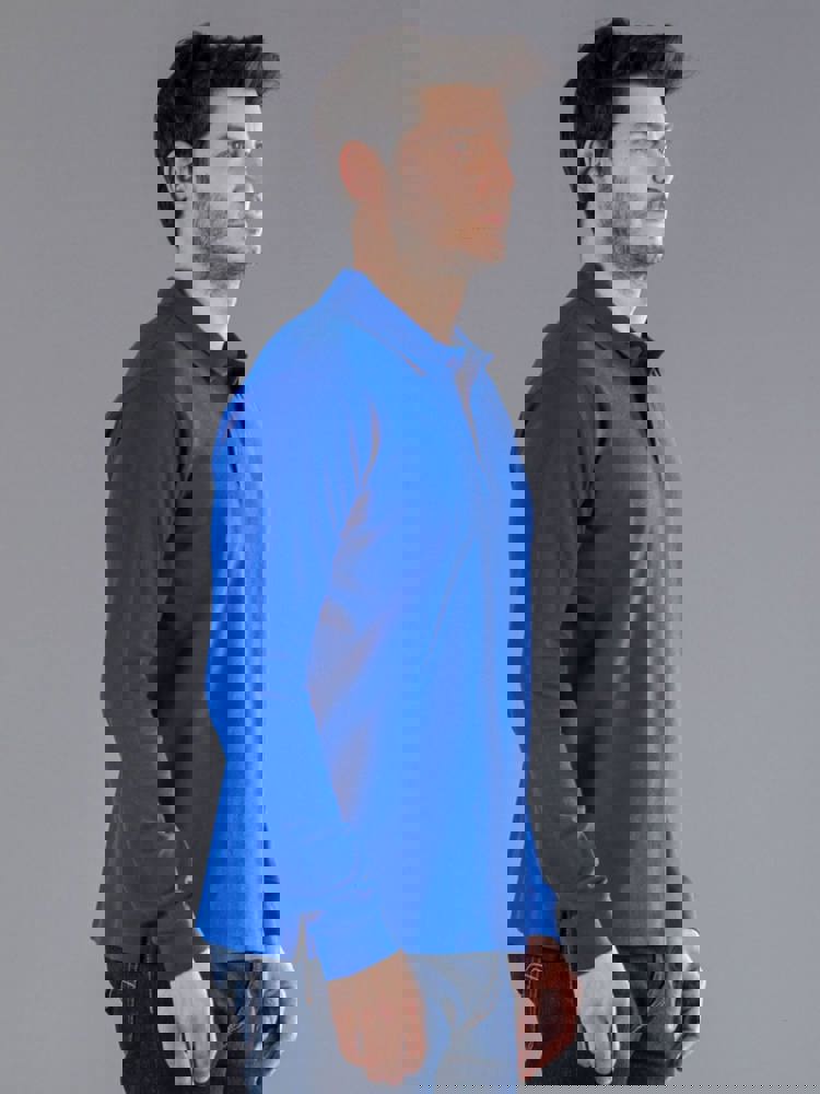  BS Evolution Langarm Polo, 180 gr/m²