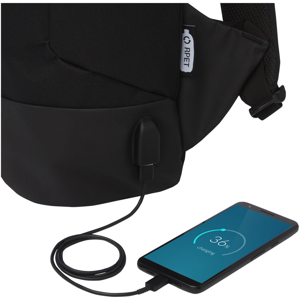 Cover Diebstahlsicherer GRS RPET Rucksack 18L