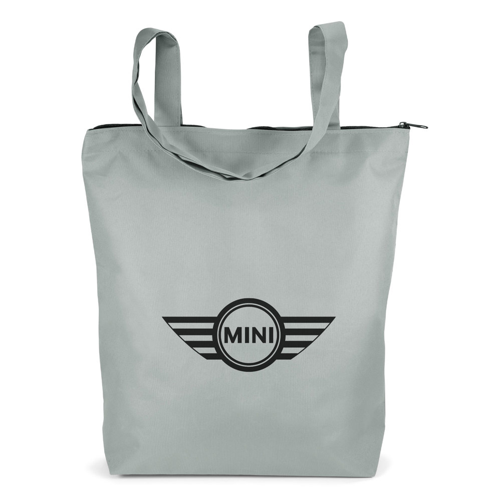 ATLANTA – Tasche aus 300D Polyester mit Reißverschluss und Bodenfalte