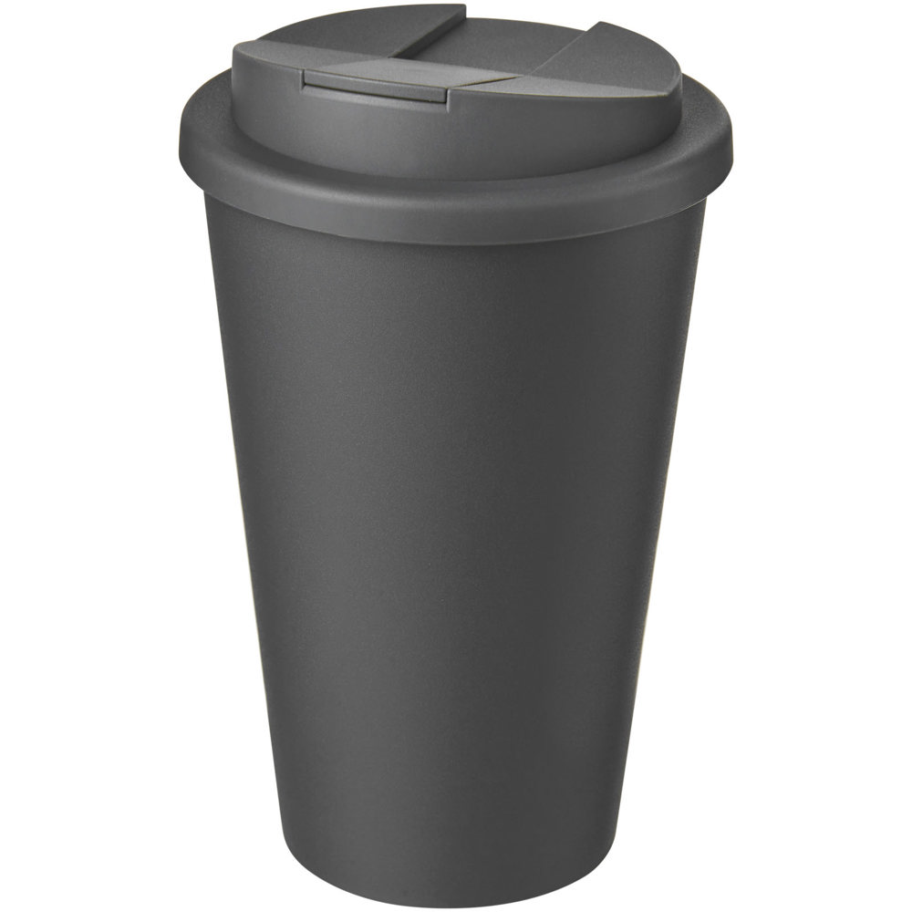 Americano® 350 ml Isolierbecher mit auslaufsicherem Schraubverschluss - grau