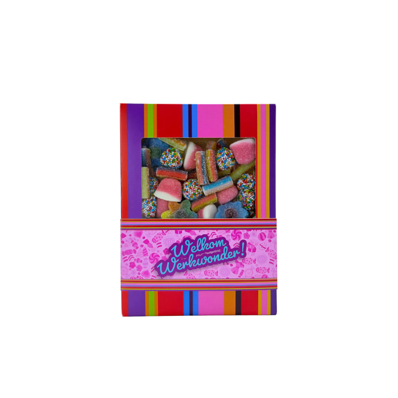 Süßigkeitenbox | Willkommen | 250g