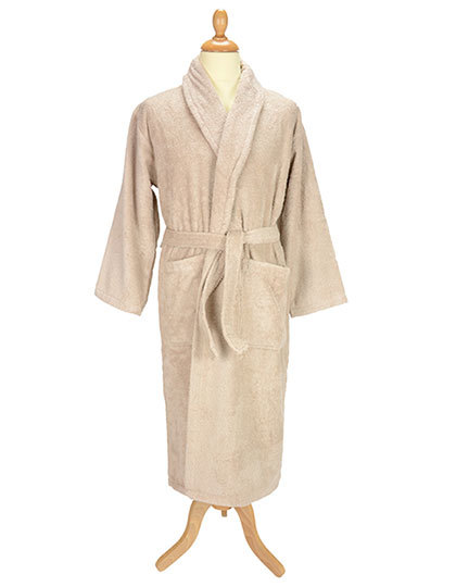 ARTG - Bathrobe Shawl Collar - sand