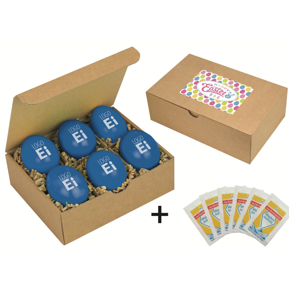 LogoEi 6er  Snack-Box - Blau