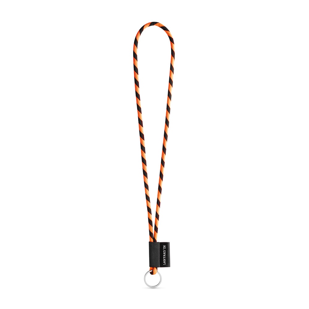 75093. Lanyard Tube Long Set I. Standardmodelle - Schwarz, Orange