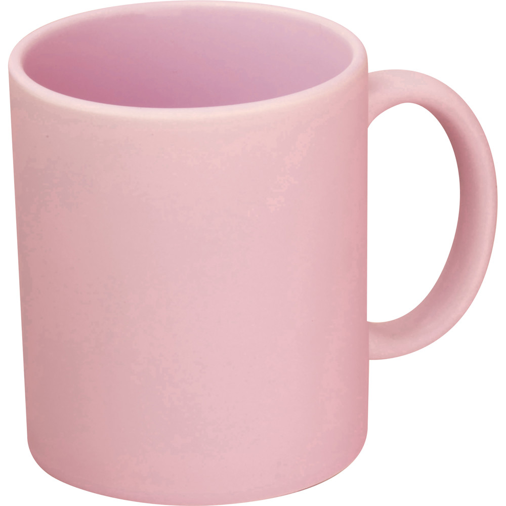 Matte Sublimationstasse aus Keramik ARIEL - pink