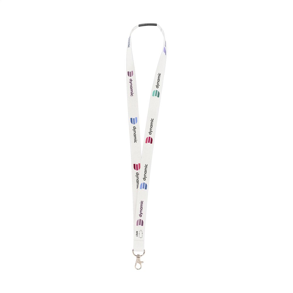 Lanyard Sublimation Safety RPET 2 cm Schlüsselband