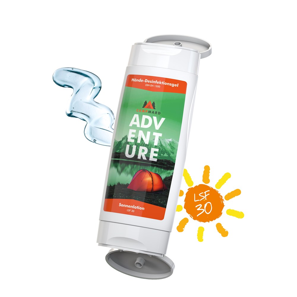 DuoPack Sonnenmilch LSF 30 + Hände-Desinfektionsgel (2 x 50 ml)