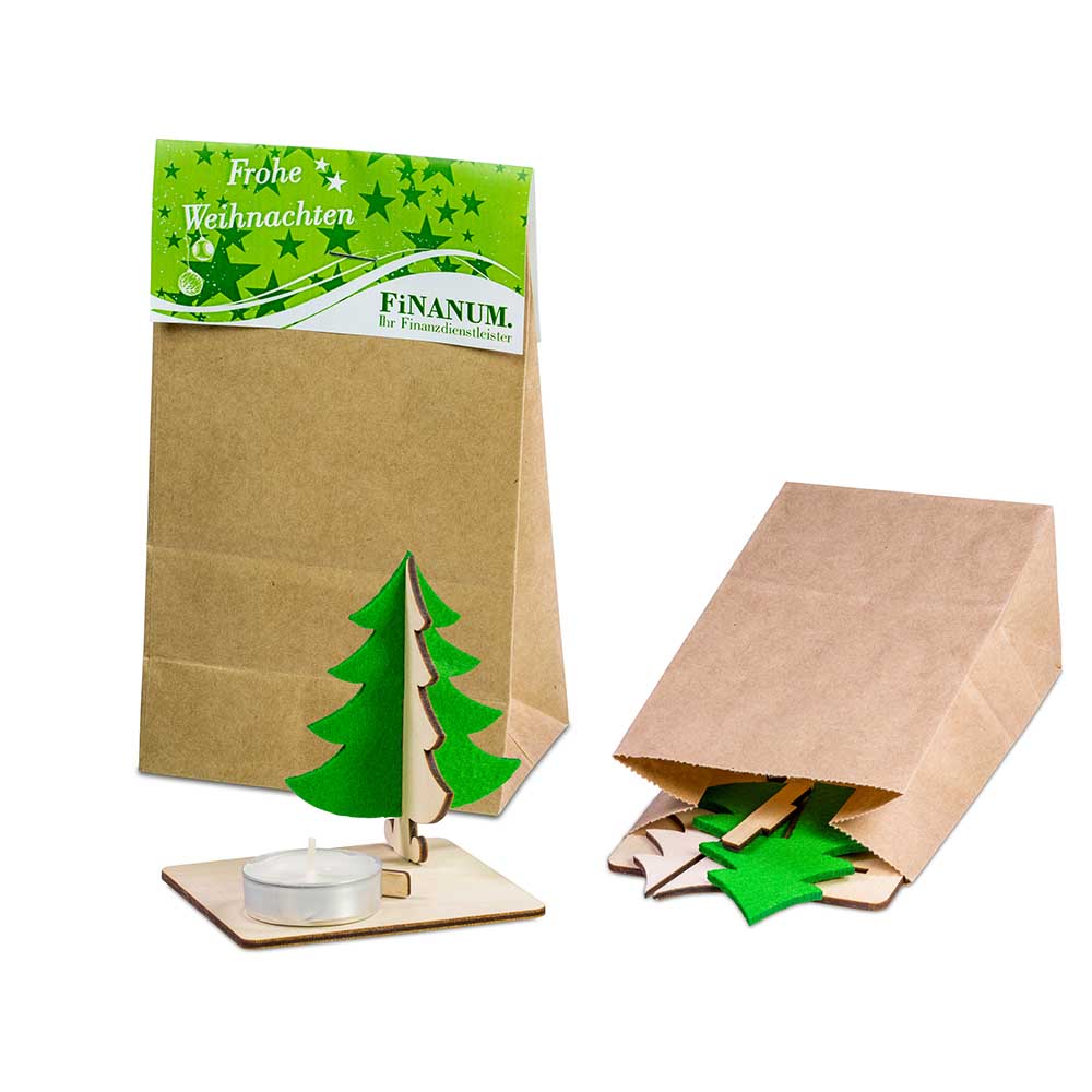 Kerzenständer Tannenbaum - individuell