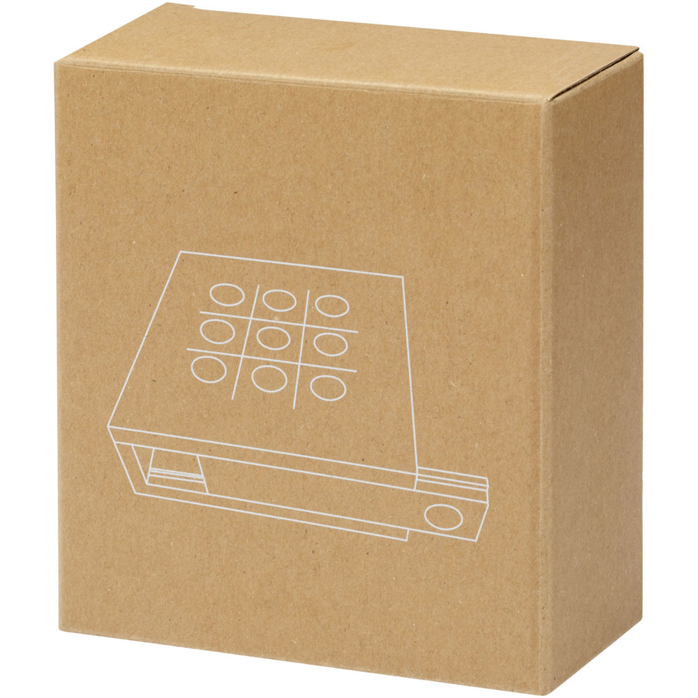 Strobus Tic-Tac-Toe Spiel aus Holz