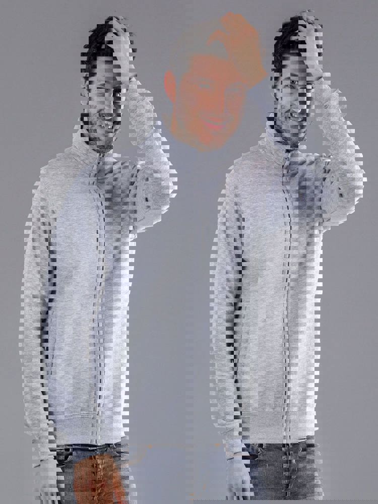 BS Harlem Pullover mit durchgehendem Reißverschluss, 280 gr/m²