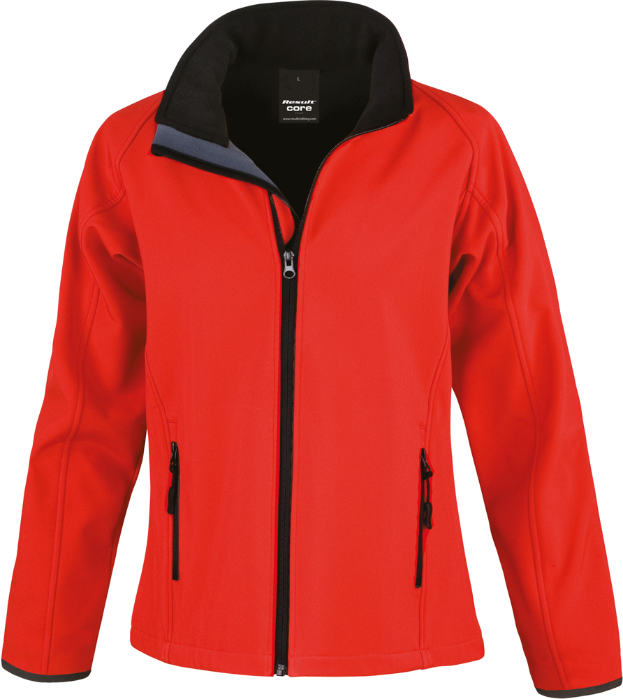 R231F - Core Ladies Printable Soft Shell