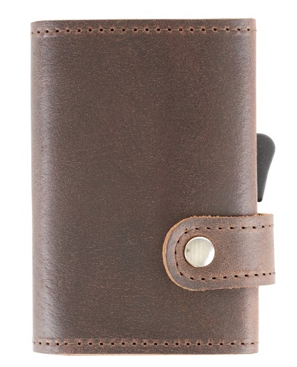 C-Secure RFID Börse - Dunkelbraun