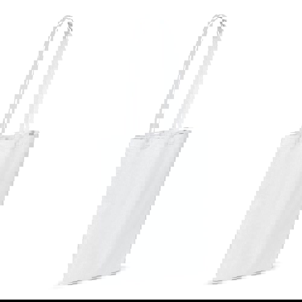 Umhängetasche Baumwolle OEKO-TEX® 140g/m² 38x42cm - Weiss