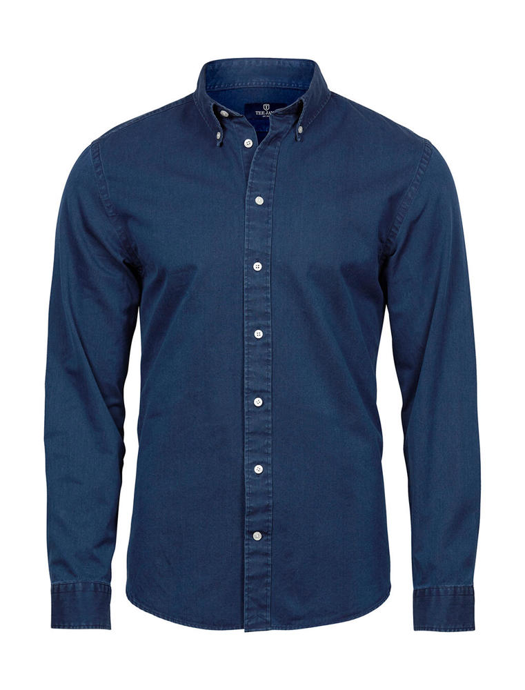 Casual Twill Shirt - Indigo