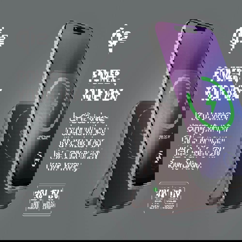 Fresh 'n Rebel Kabellose Powerbank 10000 mAh kompatibel mit MagSafe