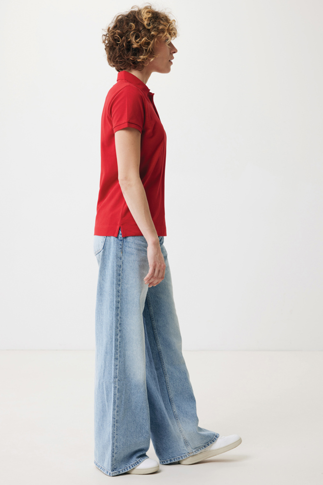 IQONIQ Yosemite Damen Piqué-Poloshirt aus rec. Baumwolle