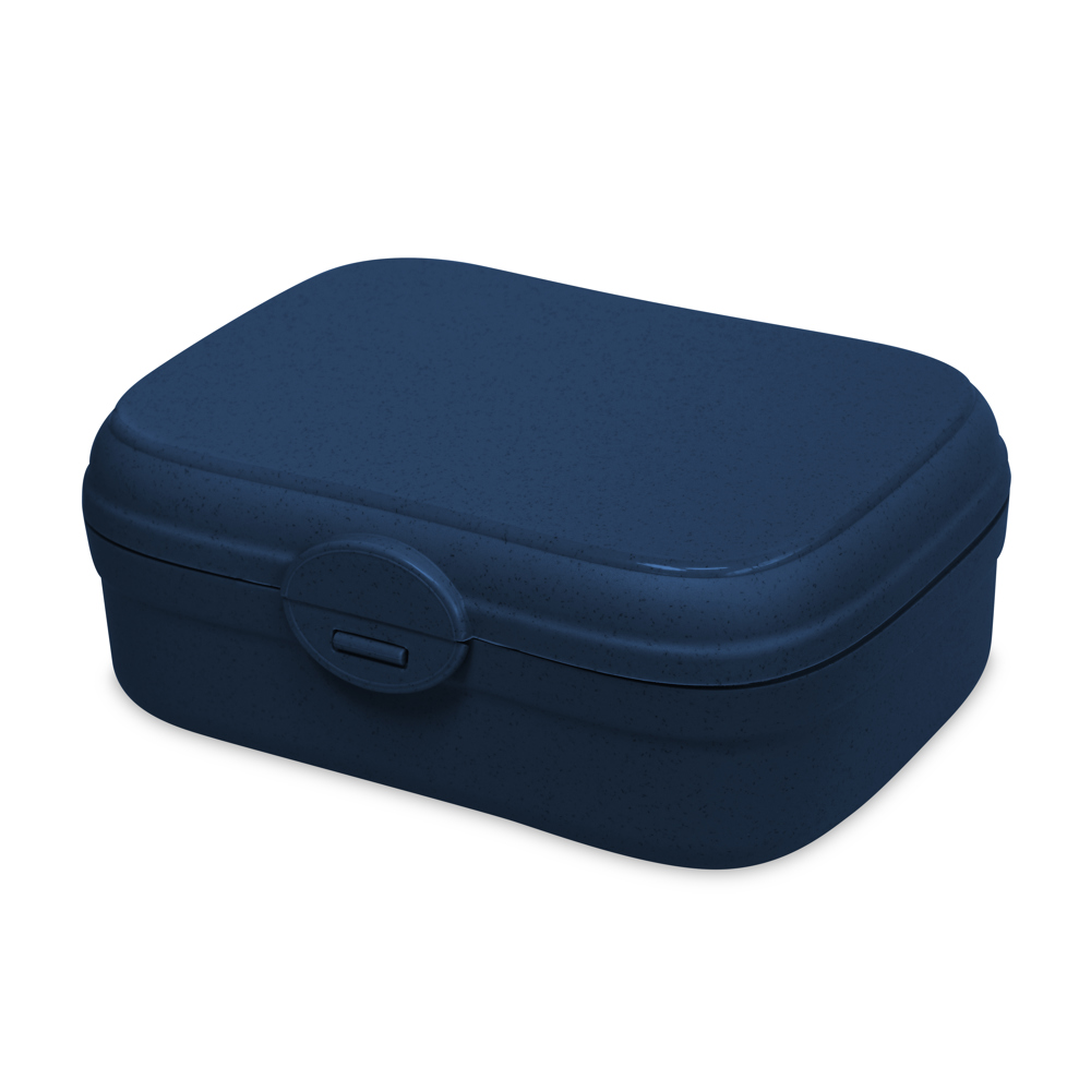 Koziol ARENA Lunchbox mit Trennsteg - nature shadow blue