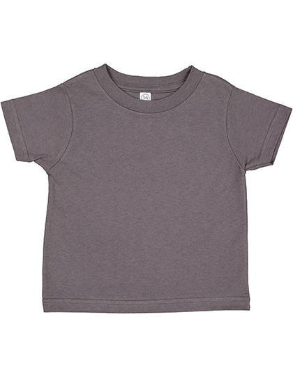 Rabbit Skins - Toddler Fine Jersey T-Shirt - Charcoal