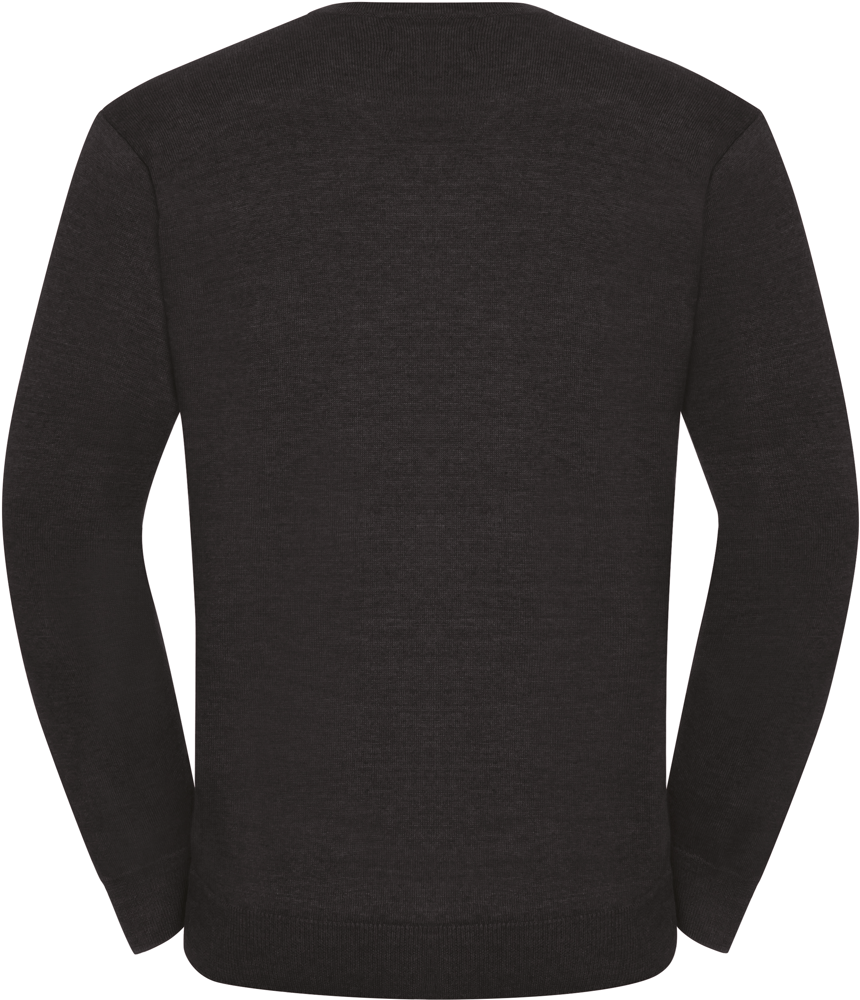 RU710M - V-neck Knitted Pullover