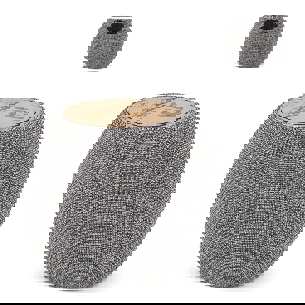 5W Lautsprecher &amp; 15W drahtloses Ladegerät R_PET &amp; Bamboo