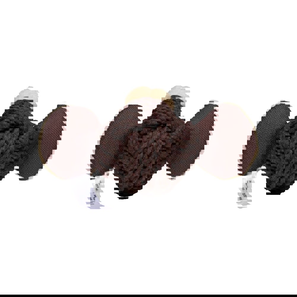 Hundespielzeug Knotentier Affe, braun, one size